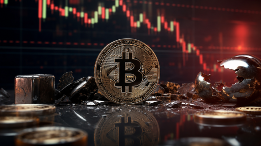 980 milionů dolarů zlikvidováno za méně než 24 hodin. Bitcoin uvízl mezi odporem na 66 000 a podporou na 61 000 dolarech