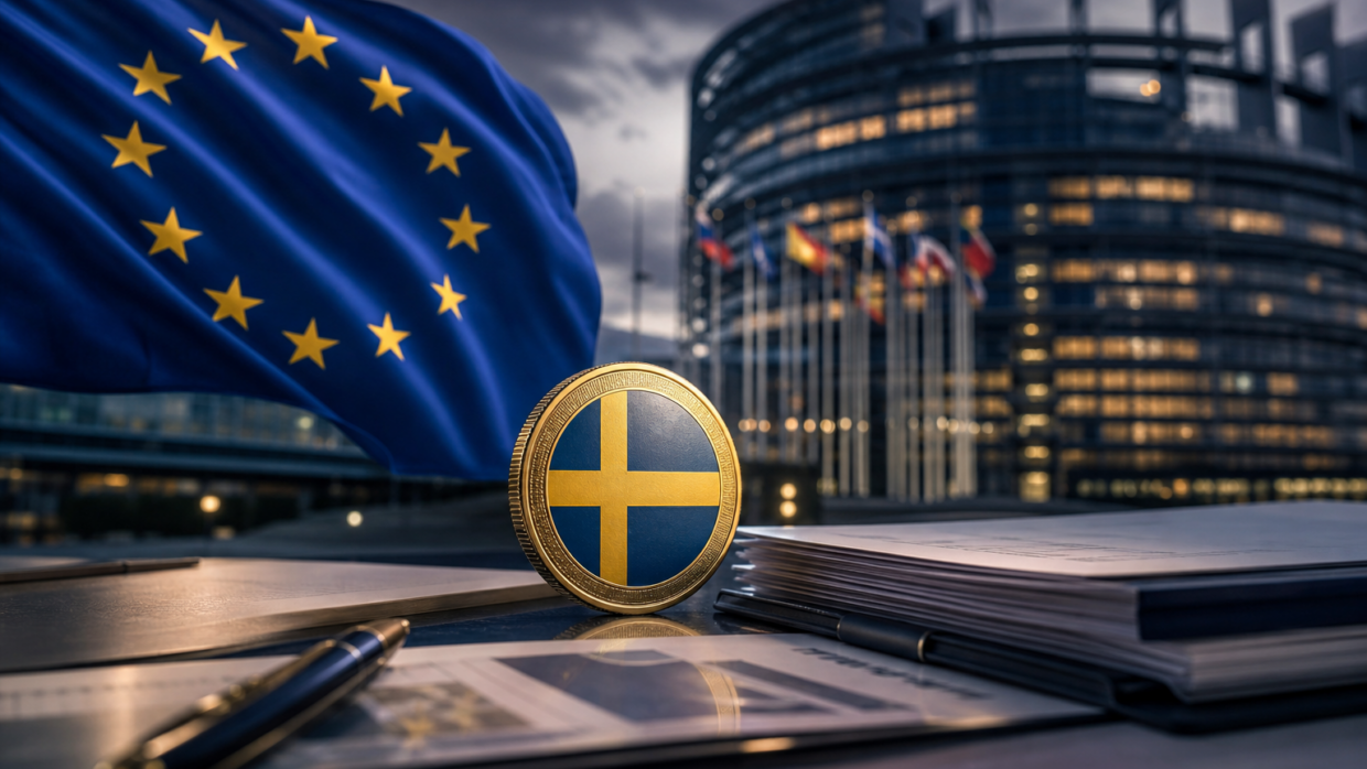 AllUnity spouští první regulovaný stablecoin švédské koruny. Evropa rozšiřuje MiCA trh za hranice eura a dolaru
