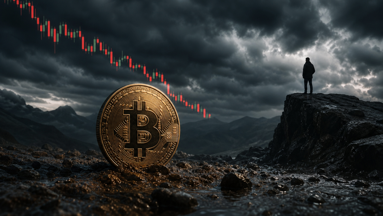 Bitcoin klesl na 59 370 dolarů a index strachu ukazuje 12 bodů. Power-law model říká: tohle je normální