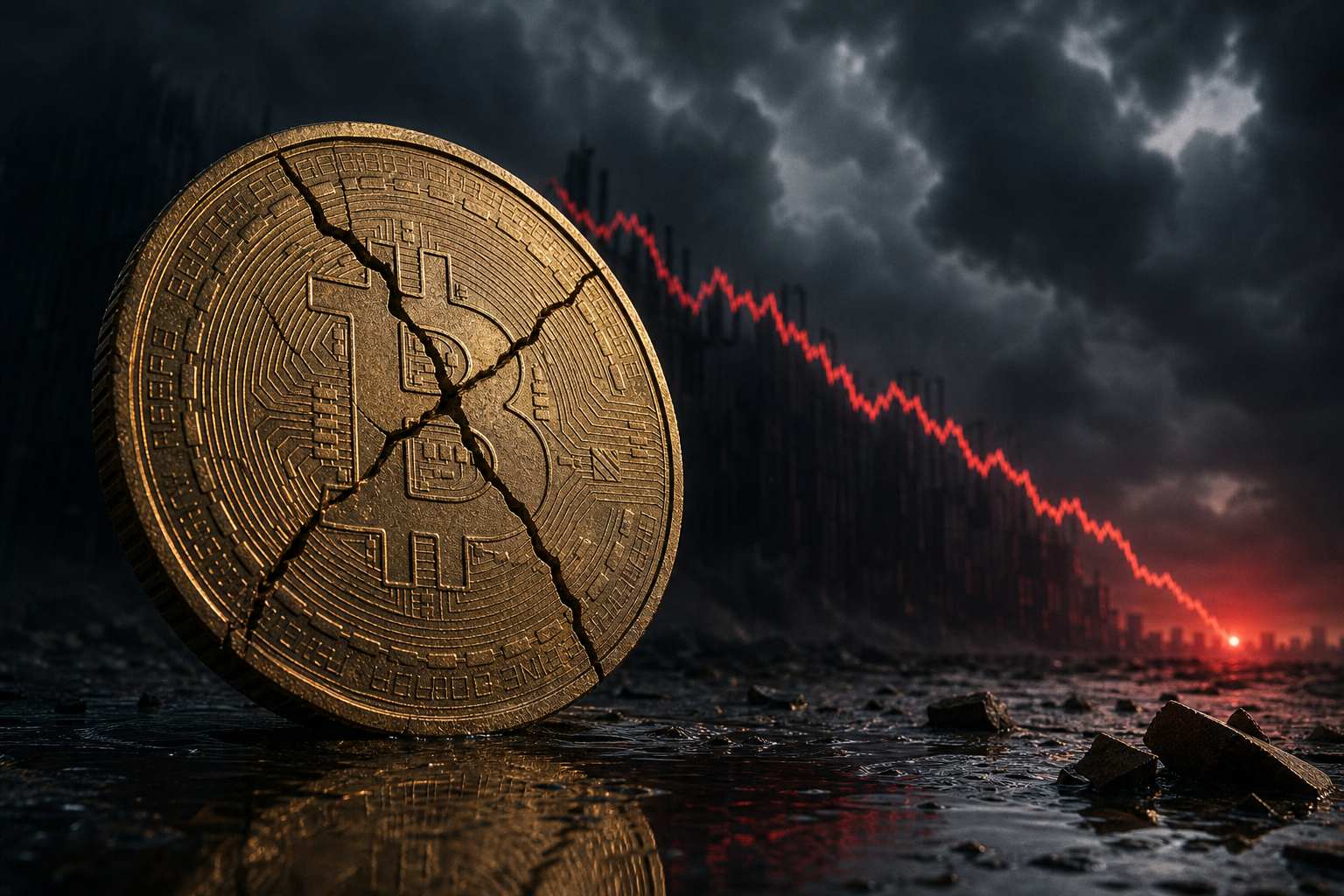 Bitcoin propadl o 47 % a index strachu klesl na hodnotu 12 z možných 100