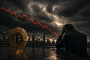 Bitcoin propadl pod 62 000 dolarů poprvé za dva týdny. Asijské čipové výprodeje stáhly krypto dolů