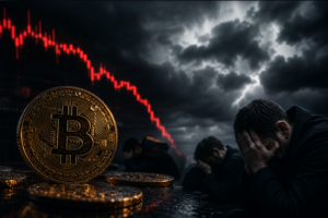 Bitcoin se drží na 65 767 dolarech, ale Fear & Greed klesl na 23 bodů — extrémní strach ovládá trh