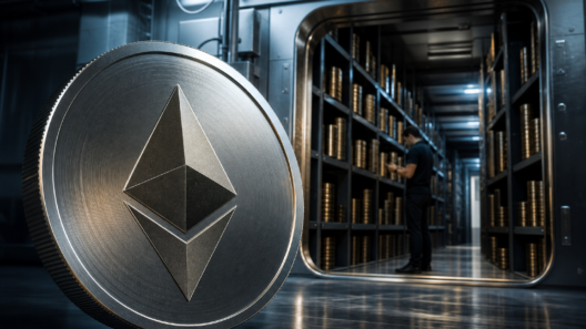 Ethereum opustilo burzy v rekordním množství. On-chain data ukazují masivní akumulaci