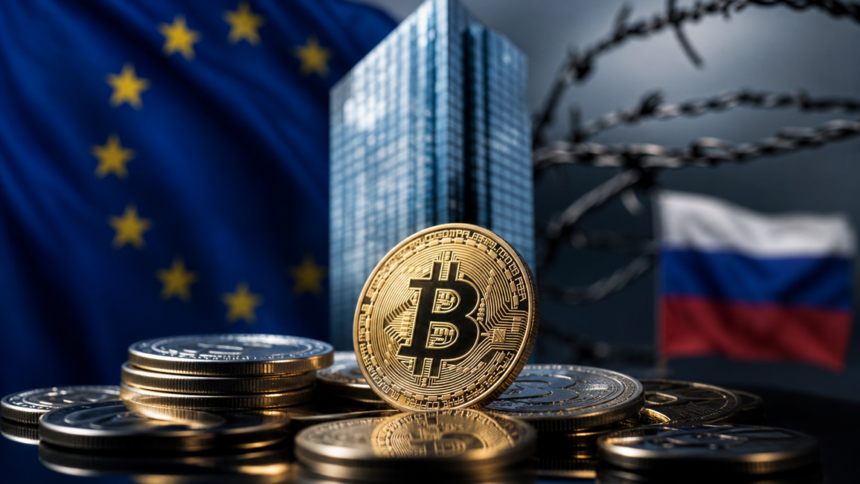 EU přidala 51 bank a krypto firem na sankční seznam namířený proti Rusku