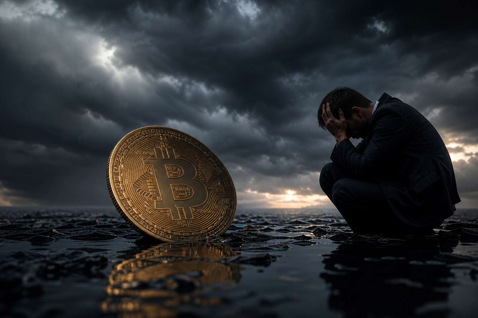 Krátkodobí držitelé bitcoinu jsou ve ztrátě, index strachu klesl na 11 bodů