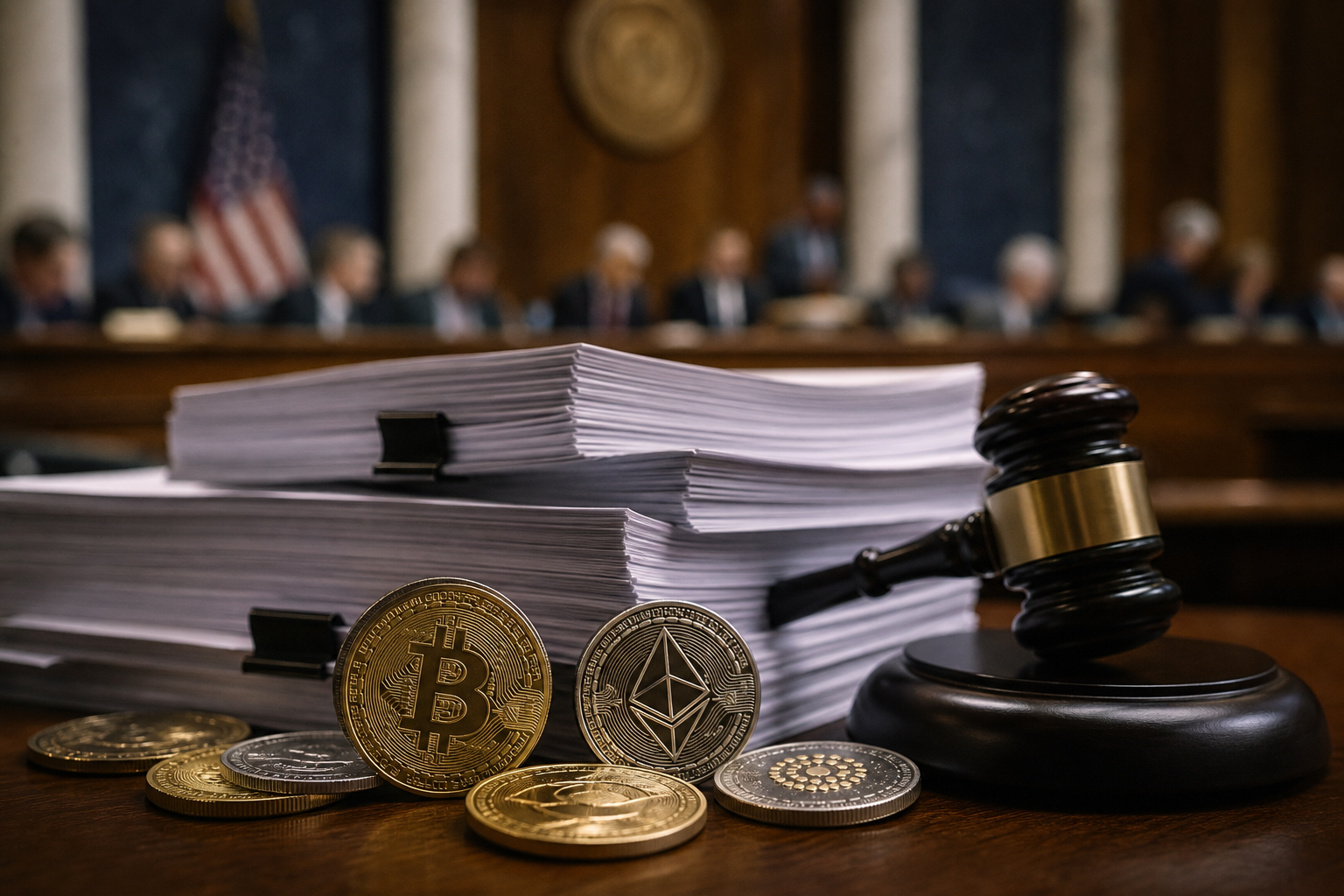 Přes 200 krypto firem vyzvalo americký Senát k hlasování o CLARITY Act
