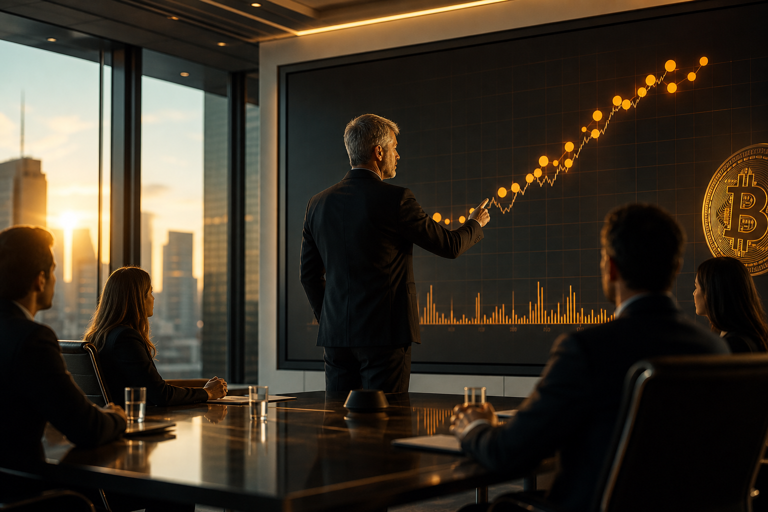 Saylor zveřejnil graf Orange Dots a signalizuje další nákup bitcoinů