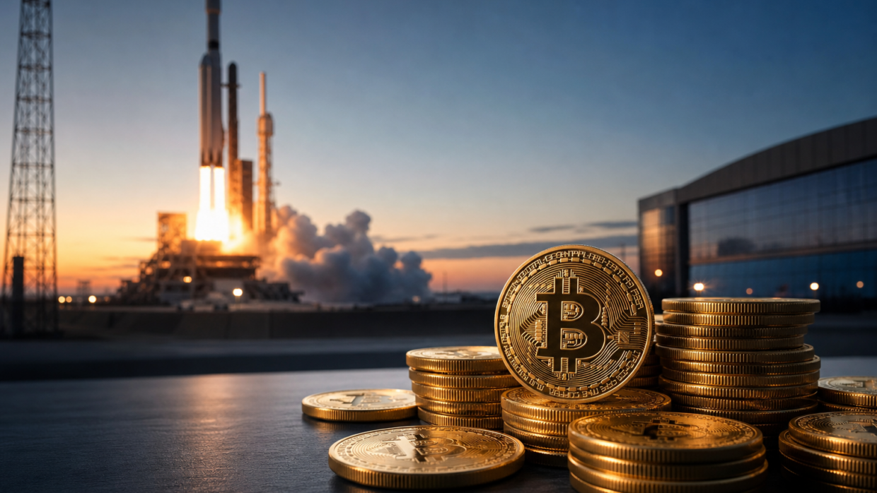 SpaceX vstoupila na burzovní žebříček s 18 712 bitcoiny jako osmý největší korporátní držitel
