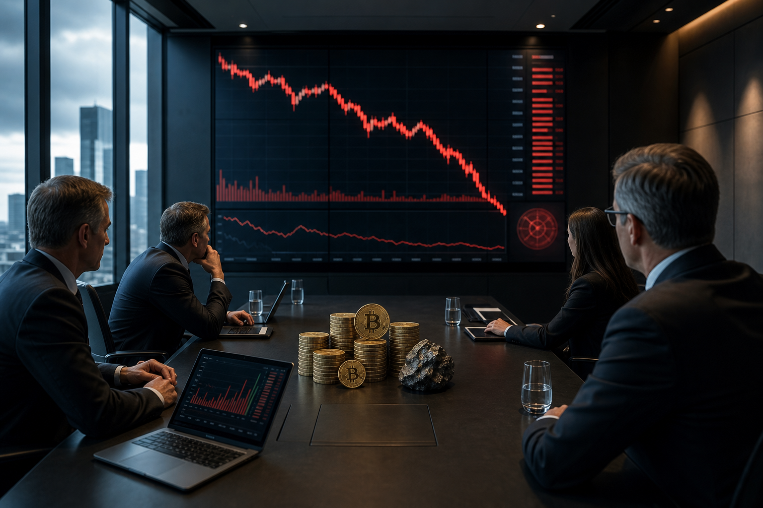 Strategy odkoupila vlastní dluh a bitcoin spadl o 21 procent za týden