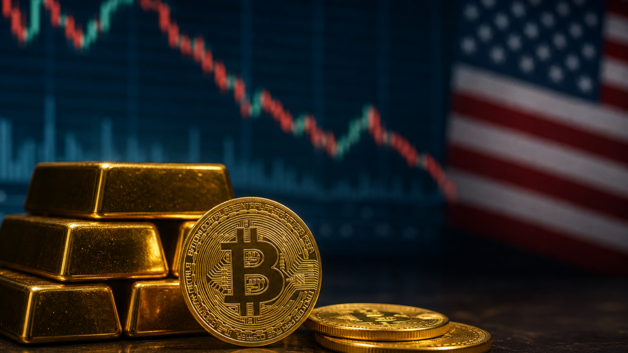 Tento týden americká inflace překročila 4 procenta a přidává tlak na bitcoin i zlato