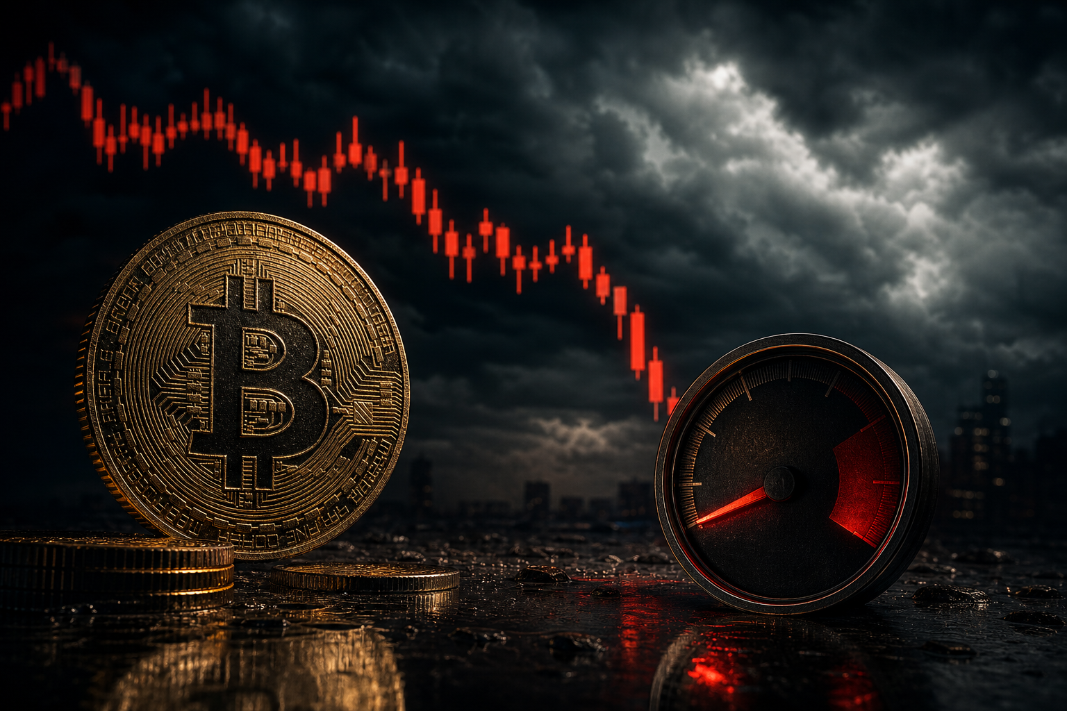 Tento týden bitcoin ztratil přes 12 procent a index strachu klesl na hodnotu 11
