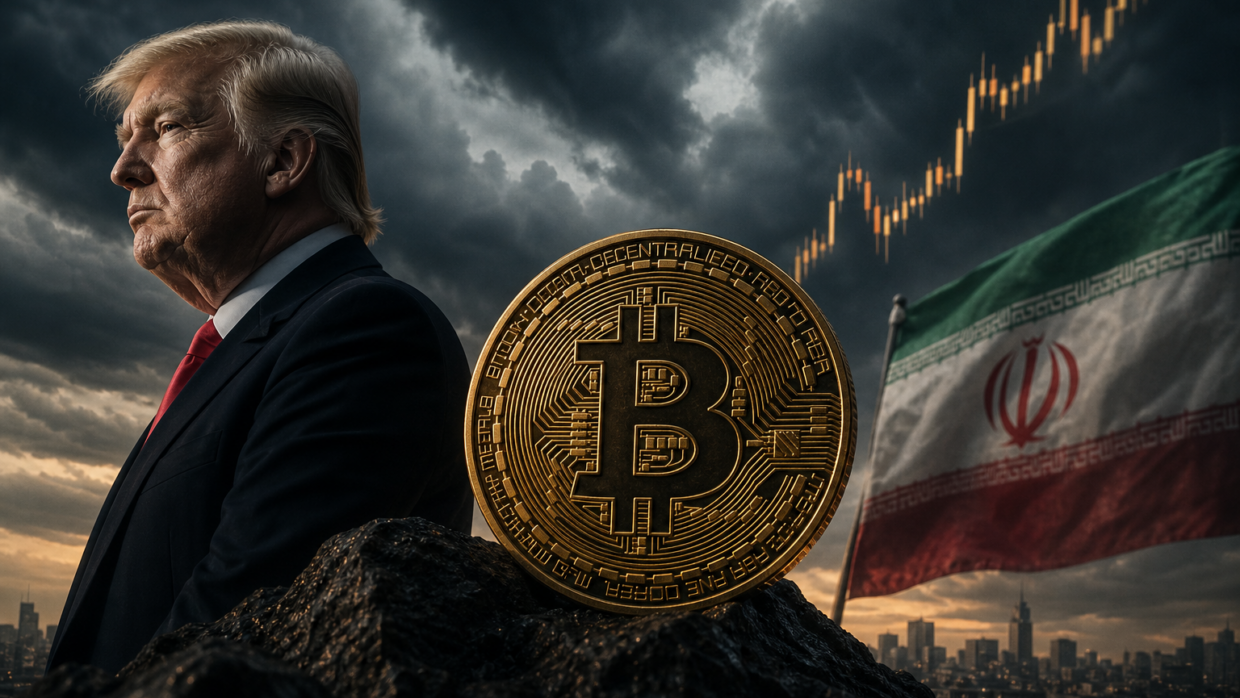 Trumpův signál o dohodě s Íránem zvedl bitcoin nad 66 000 dolarů. Index strachu zůstává na 23 bodech
