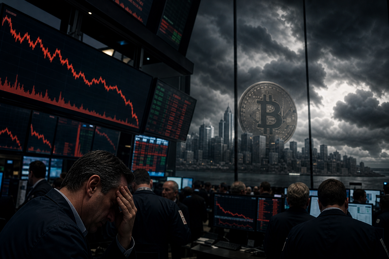 Z bitcoinových ETF odteklo 3,45 miliardy dolarů za 11 dní a cena klesla pod 61 000 dolarů