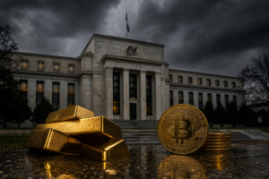 Zlato kleslo pod 4 000 dolarů a stáhlo bitcoin na 58 000. Česká portfolia pocítí dopad hawkišního Fedu naplno