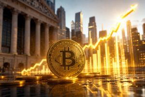 Bitcoin vystřelil nad 64 000 dolarů po nižší americké inflaci. Makroekonomický signál, který mění výhled trhu